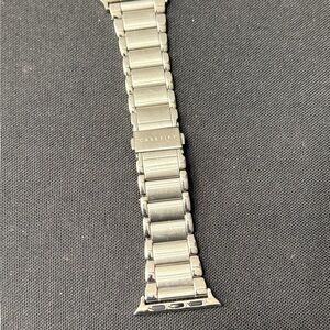 Casetify Stainless steel Silver Watch Band. Apple Watch 44mm